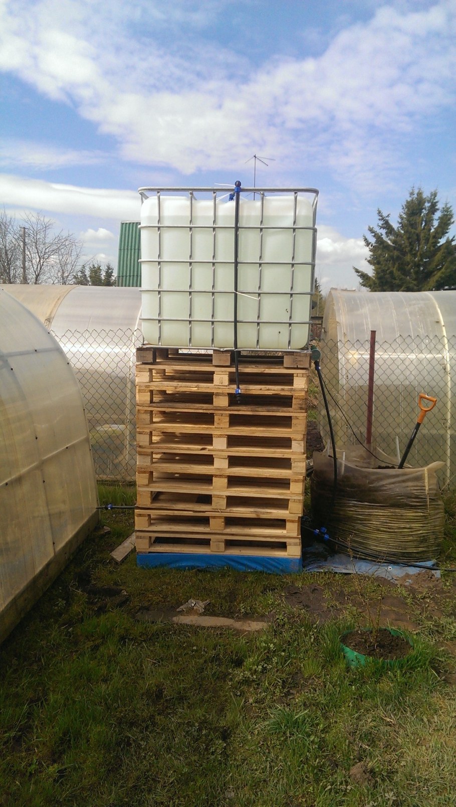 Еврокуб на даче