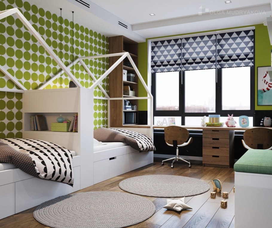 Детская комната для двоих детей