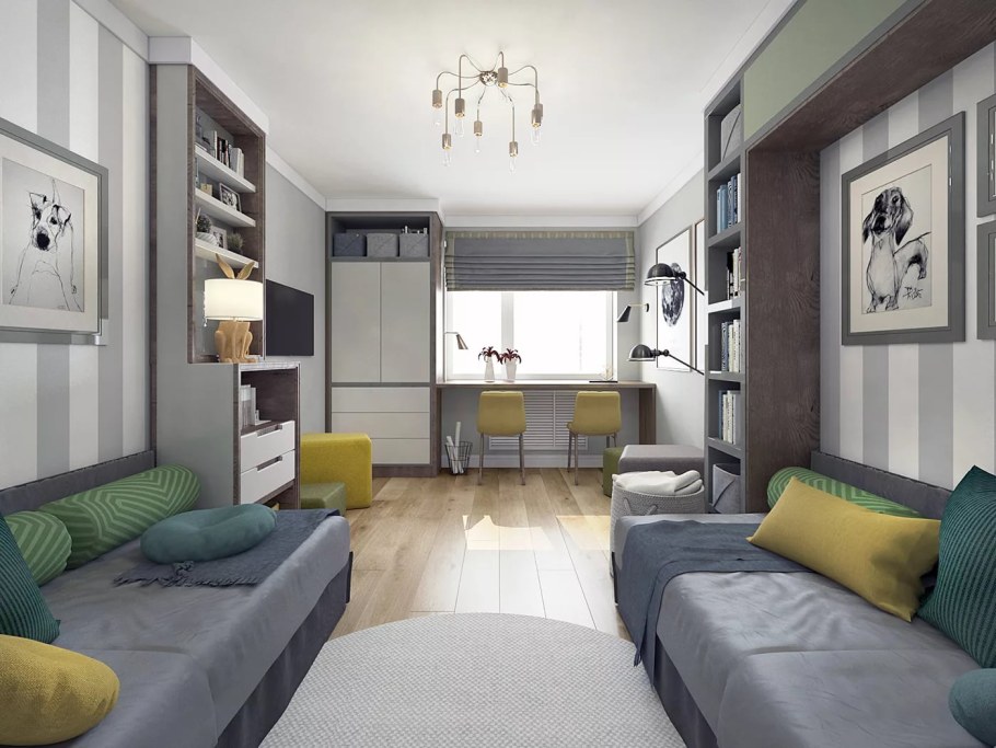 Маленькая детская для двух мальчиков