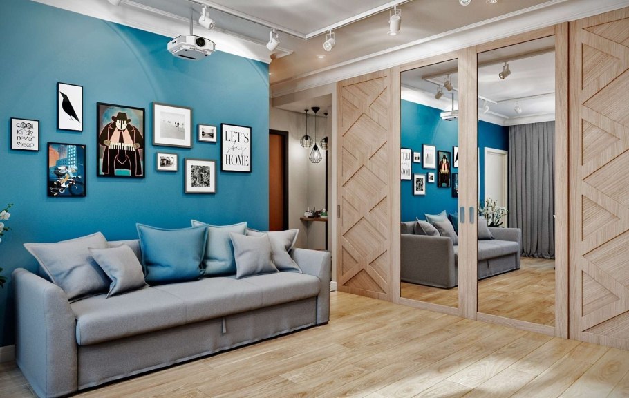 Интерьер сталинки 2 комнаты