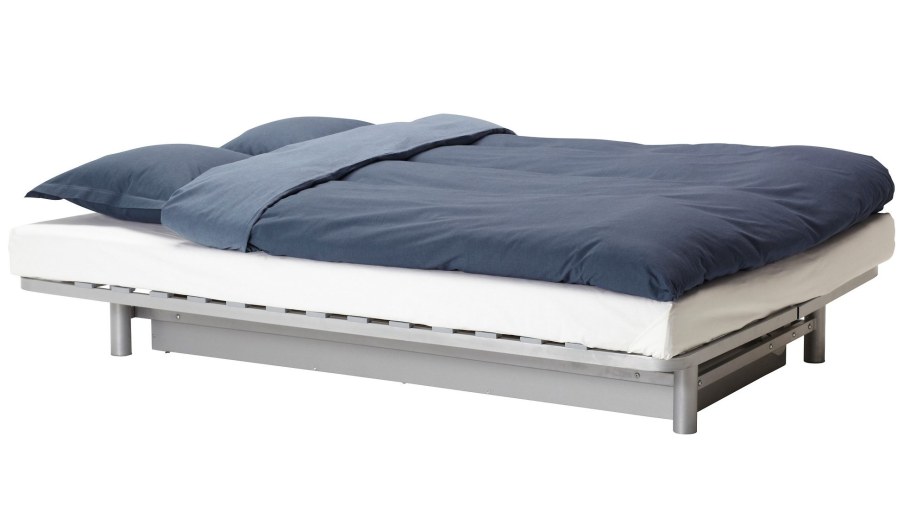 БЕДИНГЕ 3-местный диван-кровать, Шифтебу темно-серый