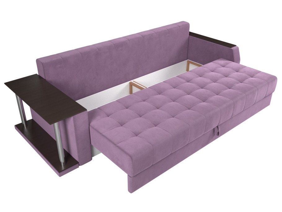 Диван прямой Атлант т черный