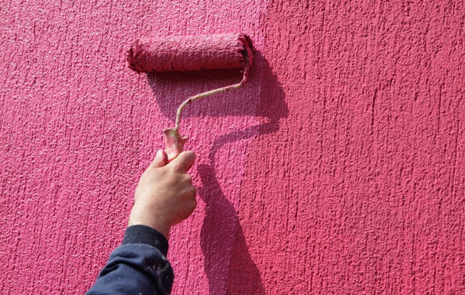 Отделка стен жидкими обоями