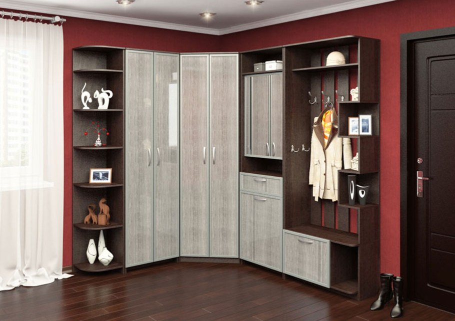 Угловая прихожая 80х80