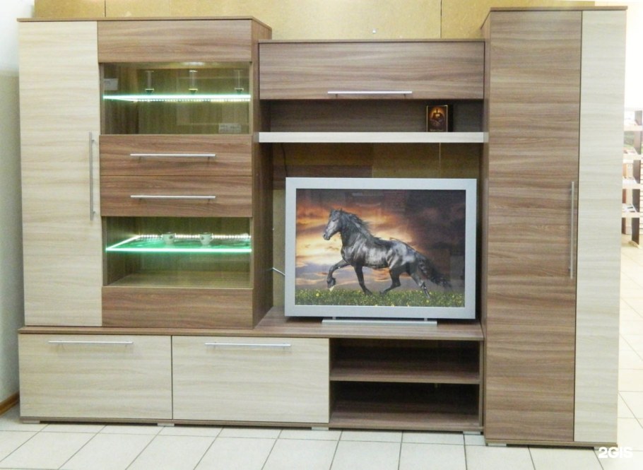 Гостиная стенка презент (русьмебель)