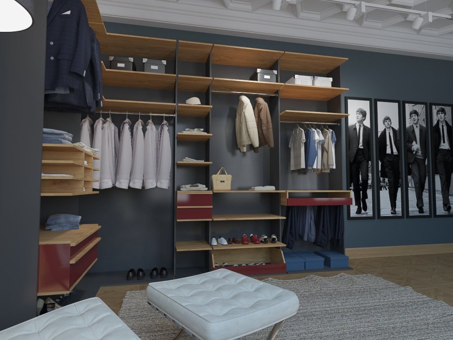 Гардеробная комната 6м2 икеа