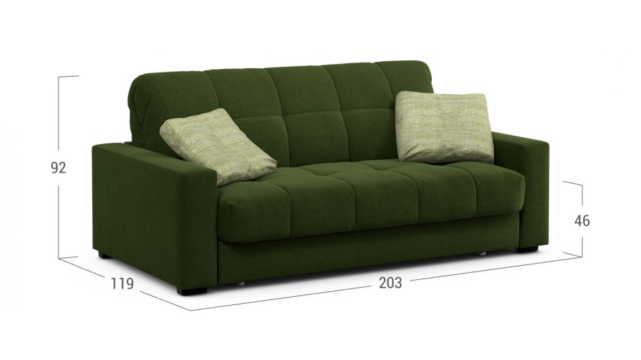 Диван моон аккордеон Мун 116