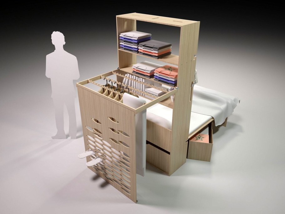 Clei Cabrio кровать стол