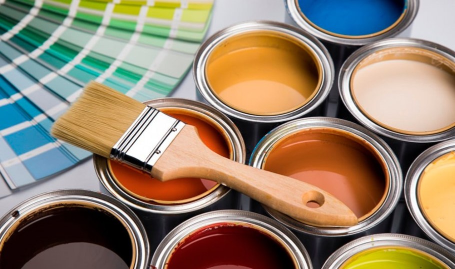 Покраска стен водоэмульсионной краской