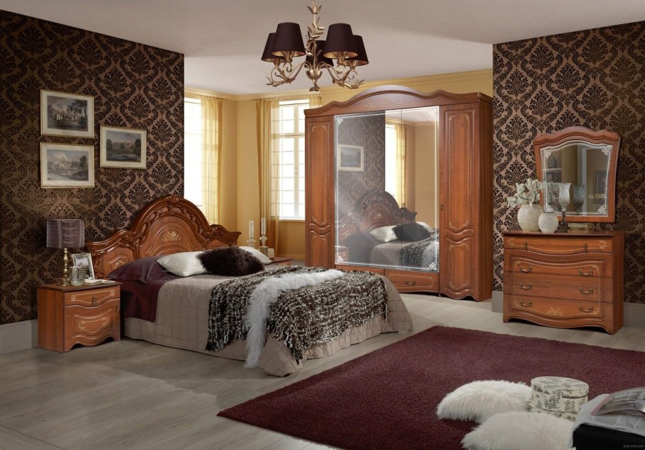Спальный комплект Рим 5 фабрика Форест деко групп