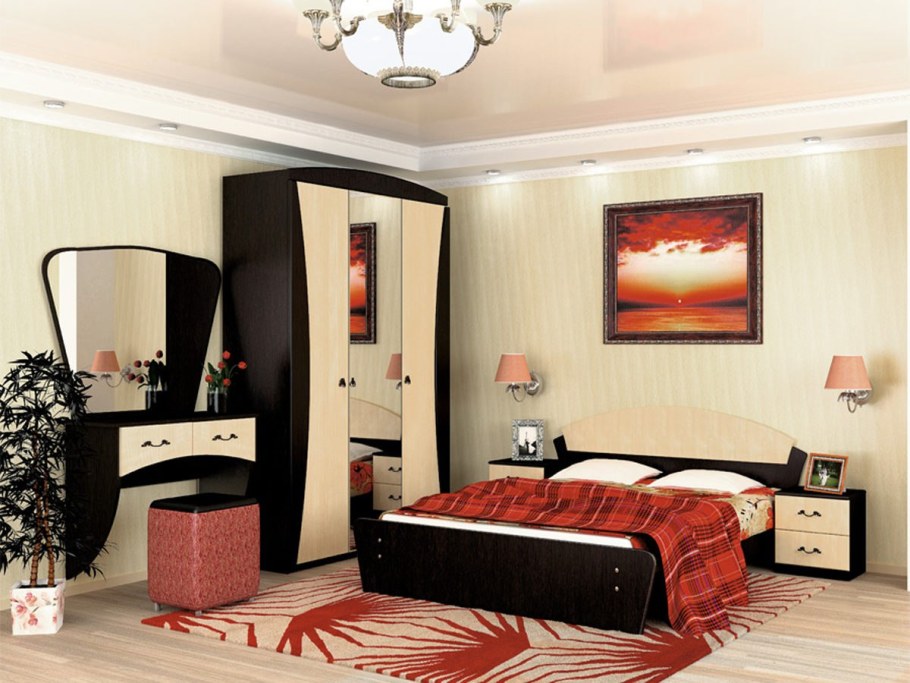 Вита мебель спальный гарнитур