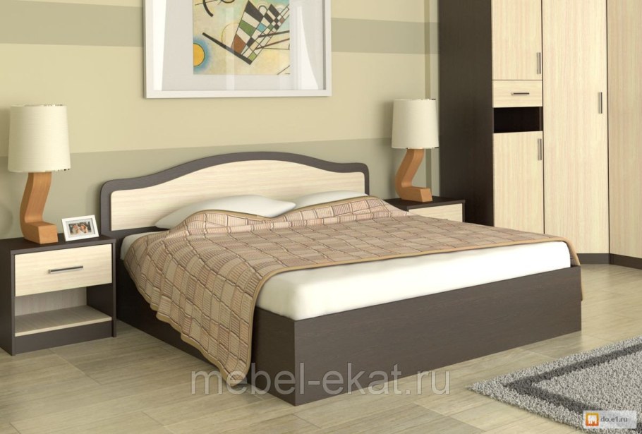 Кровать Лиана 160х200 Гайва мебель