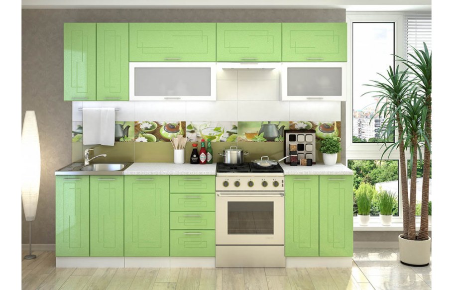 Кухня Терра Смоки софт /ель Карпатская