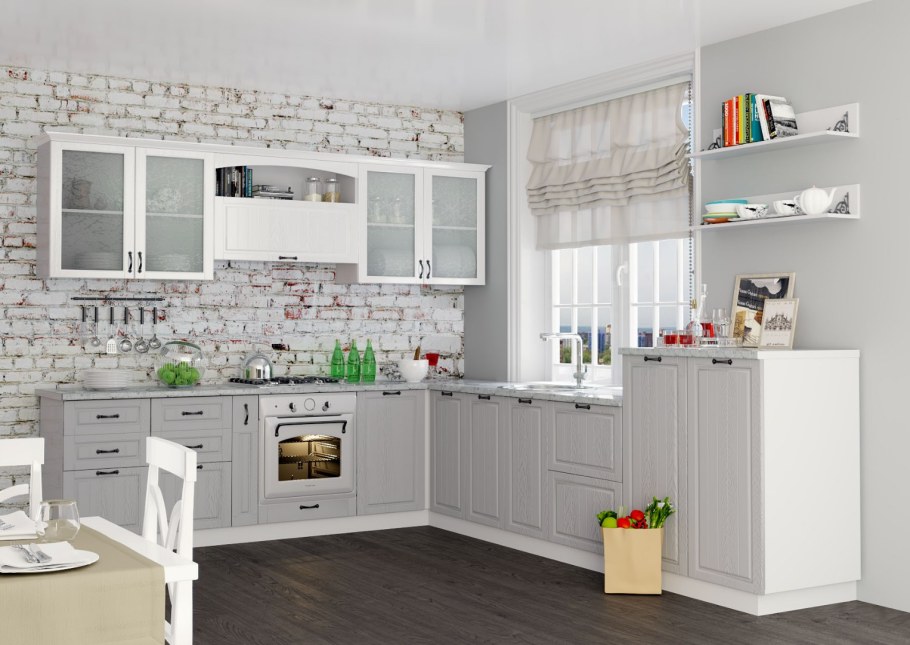 Кухня Валерия Сурская мебель черный дождь