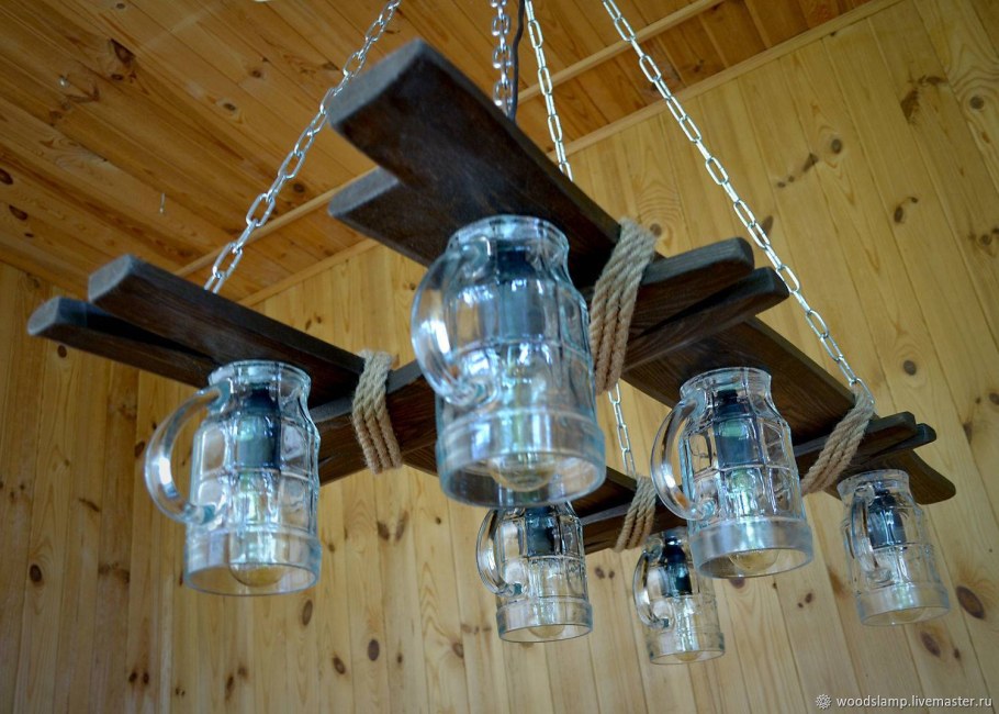 Крепление прожектора на столб