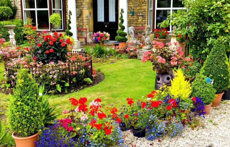 Обустройство дачного сада