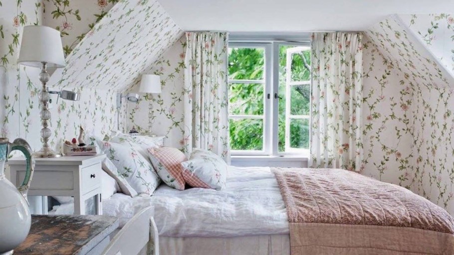 Стиль Прованс в деревянном доме