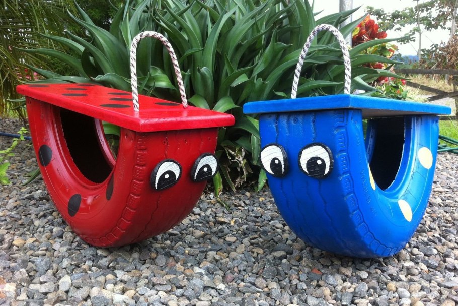 Машинка из колес