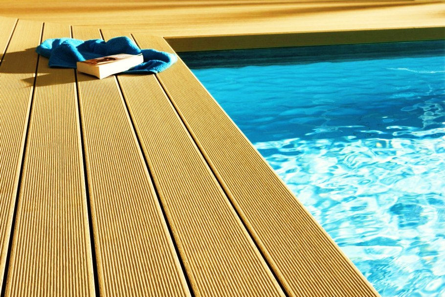 Доска террасная композит (лиственница)