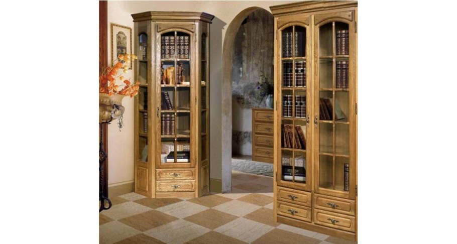 Витрина Элбург угловая БМ-1394