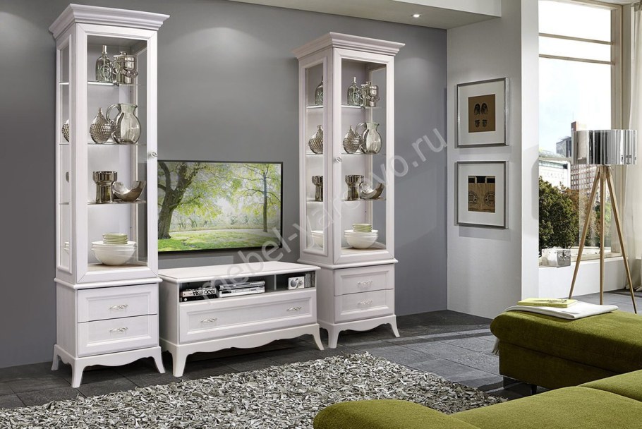 Гостиная Амели белая Ярцево