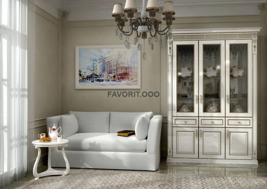 Итальянская стенка риомбини 1762 из массива