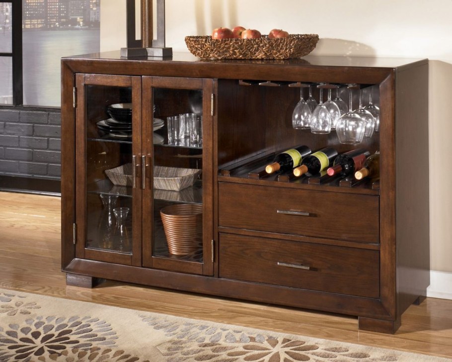 Тумба для посуды в гостиную