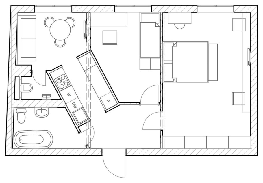 Варианты перепланировок