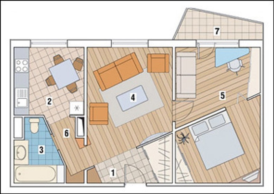 Перепланировка таунхауса