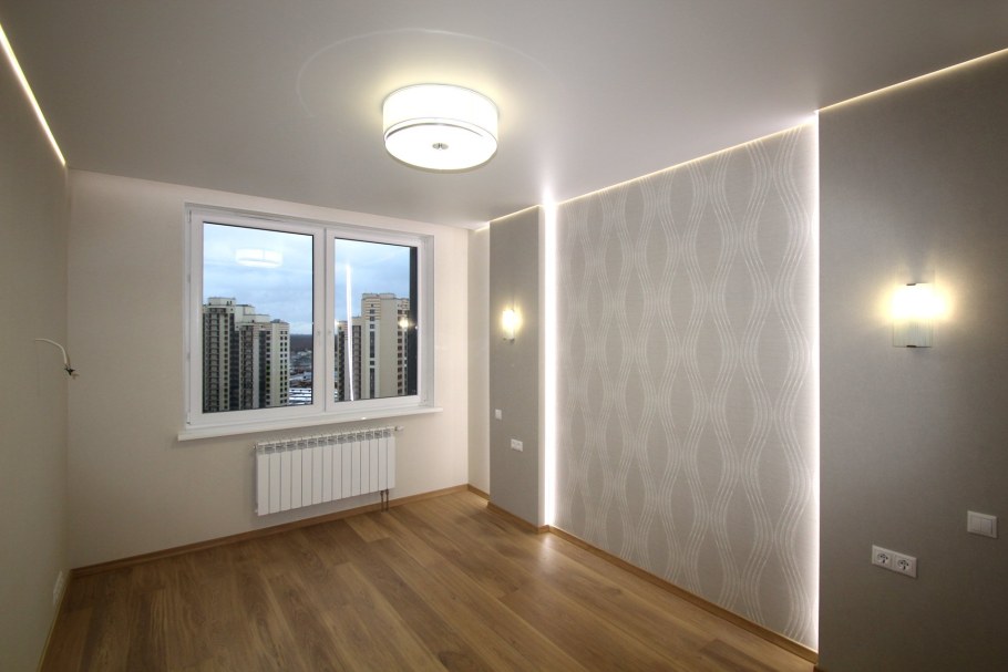 Отделка двухкомнатной квартиры в новостройке