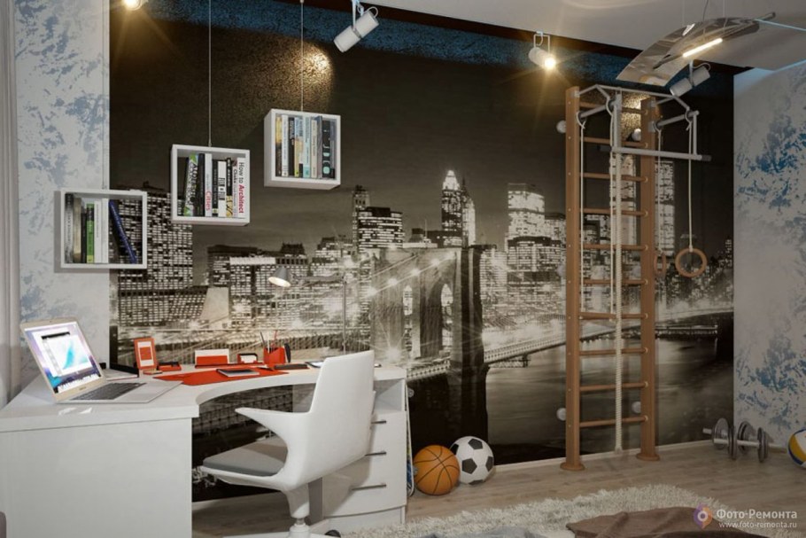 Фотообои в комнату подростка