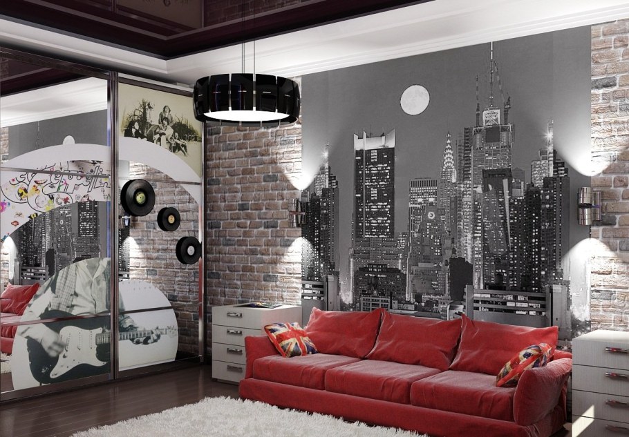 Комната для подростка мальчика