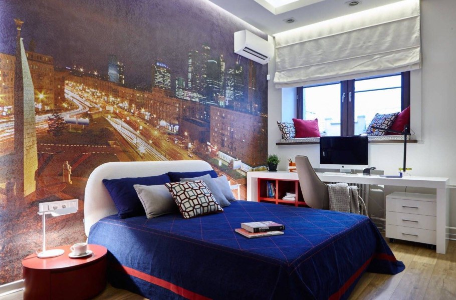 Фотообои в спальню подростку мальчику