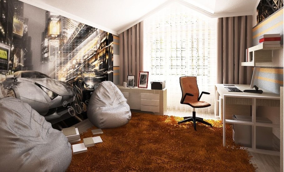 Фотообои для парня в комнату