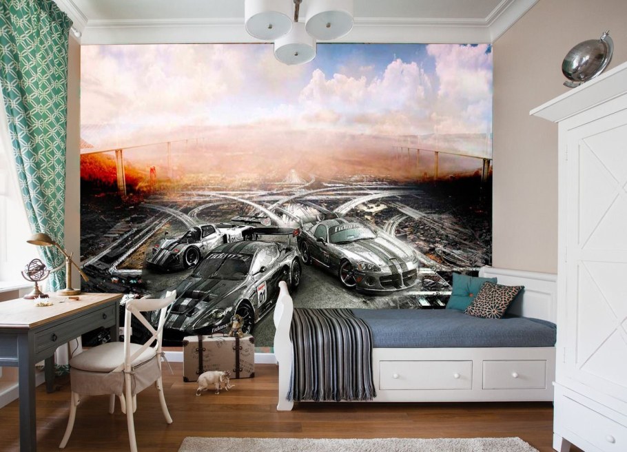 Фотообои для спальни мальчика