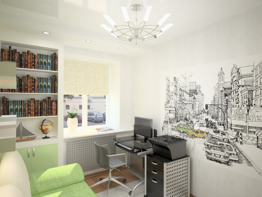 Фотообои для подростковой комнаты