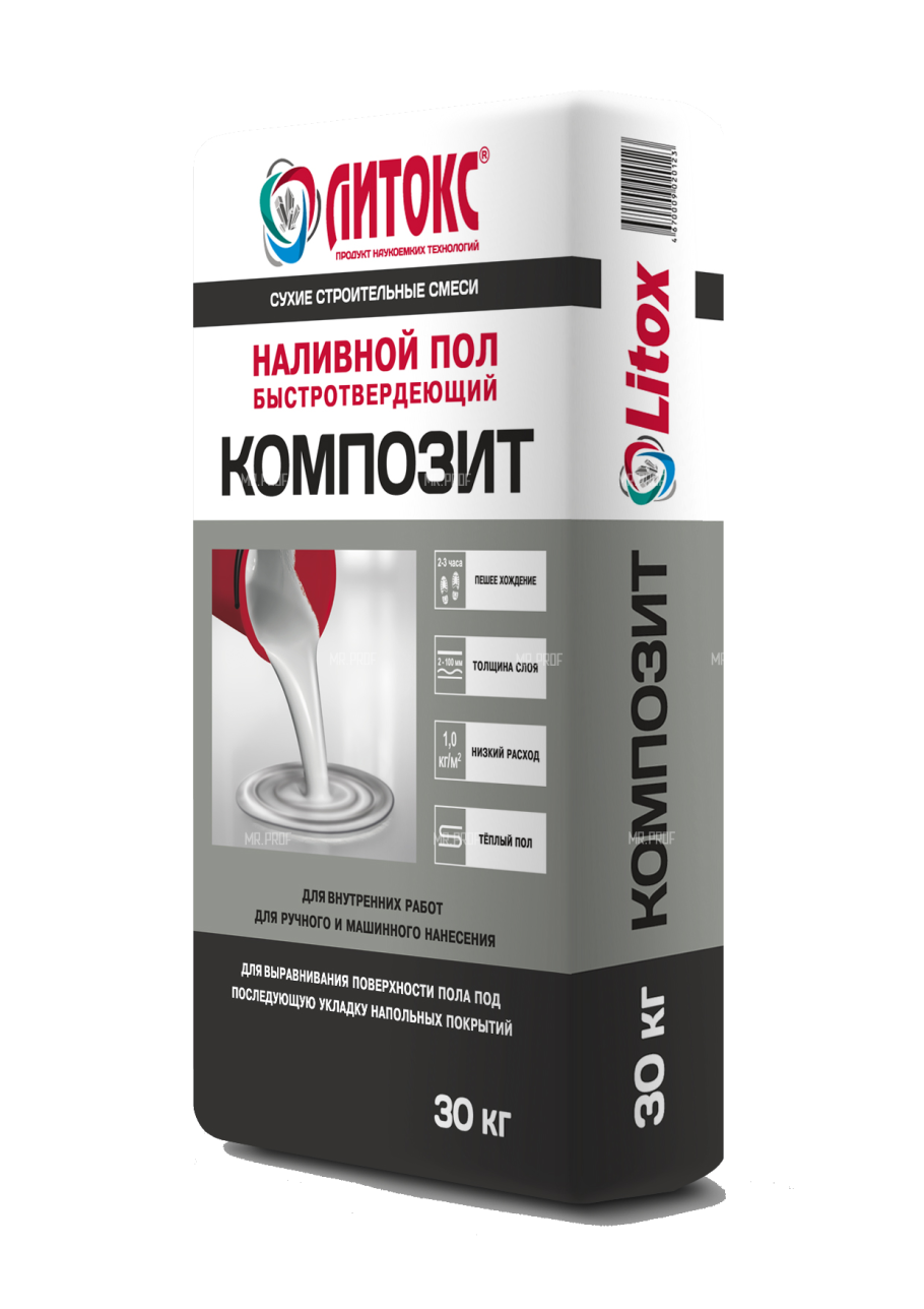 Стяжка для пола ЕК Level 1.1 с эффектом самонивелирования 25 кг