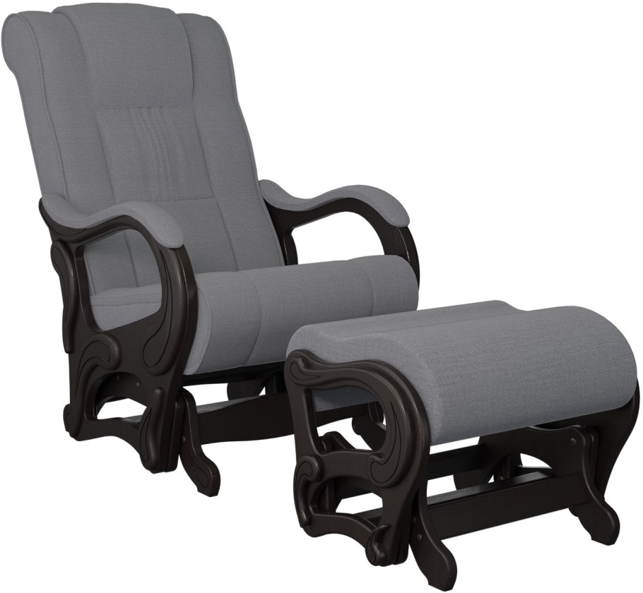 Кресло глайдер из дерева