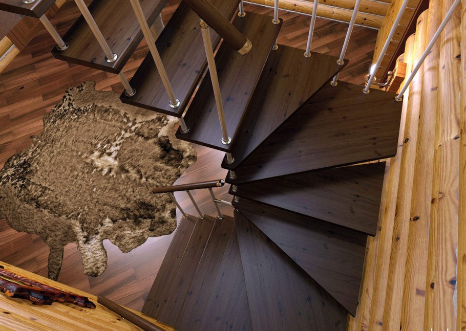 Черновой каркас лестницы