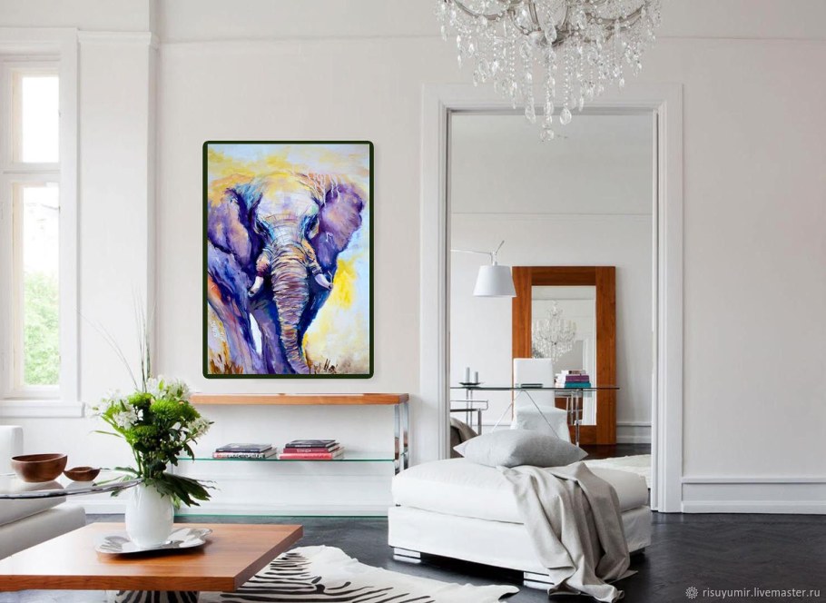 Интерьер рисунок