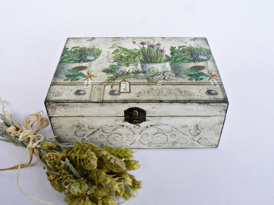 Шкатулки в стиле декупаж