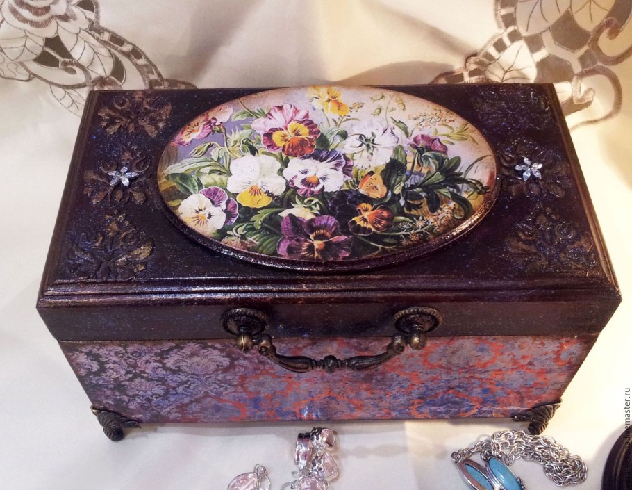 Ларец шкатулка Винтаж
