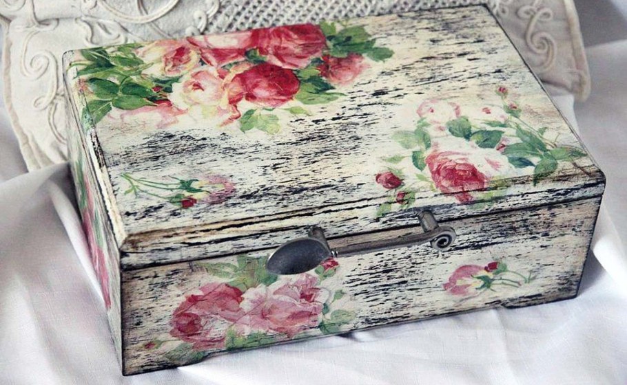 Декупаж в стиле шебби Шик