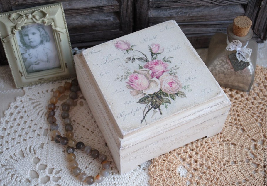 Шкатулка в стиле Прованс