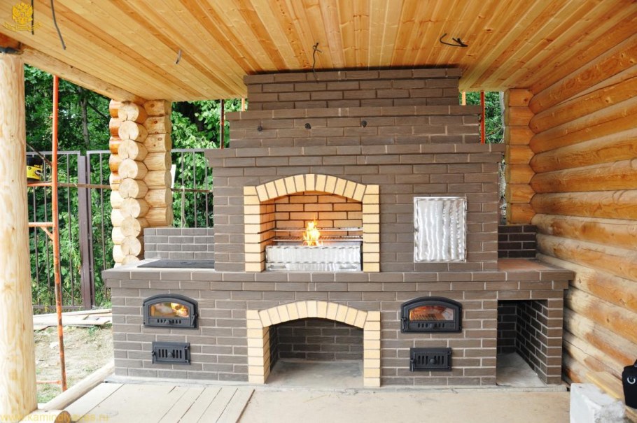 Угловые барбекю