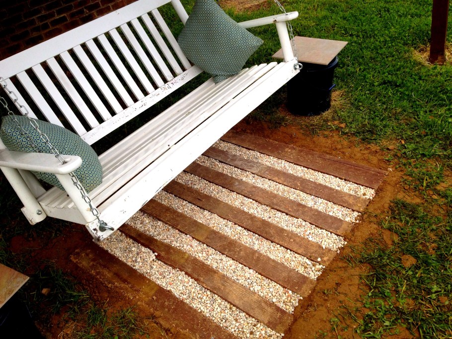 Настил из поддонов