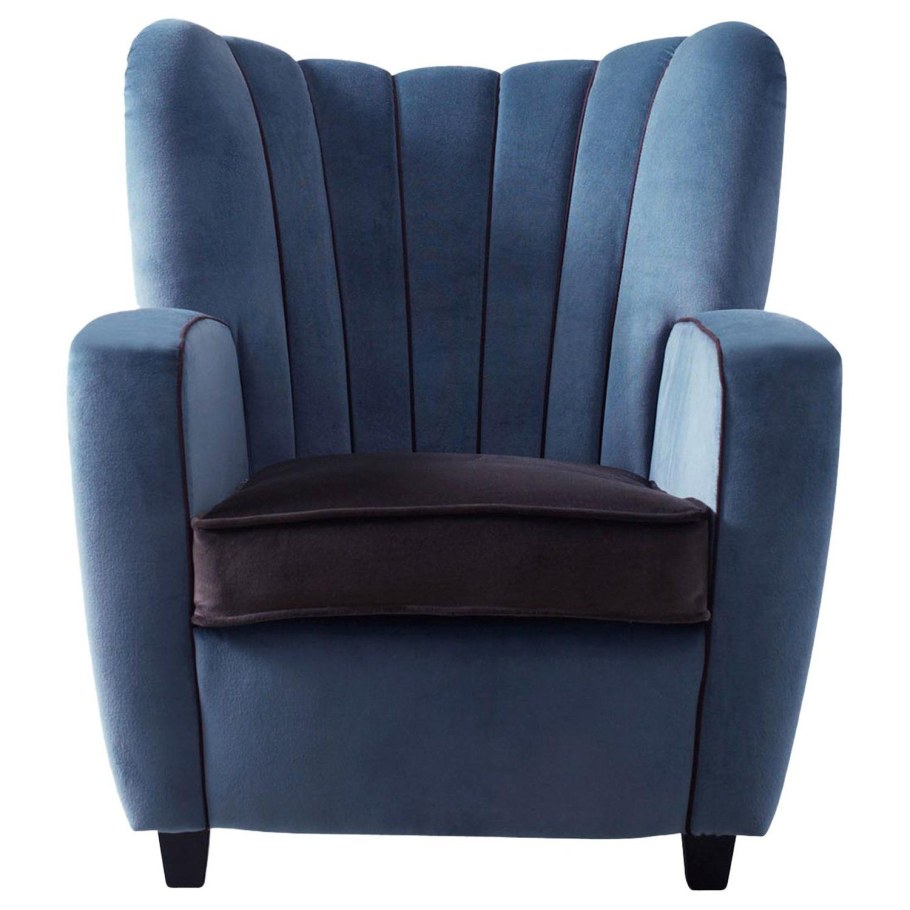 Бежевое льняное кресло