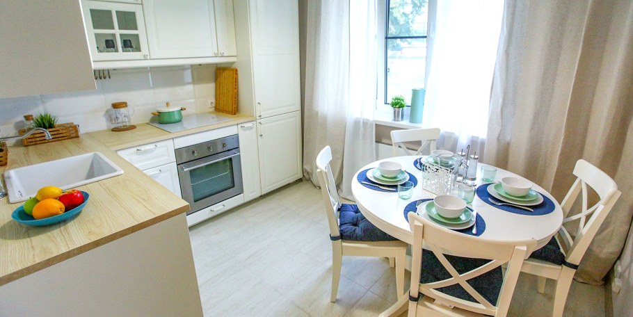 Кухня в квартире по реновации