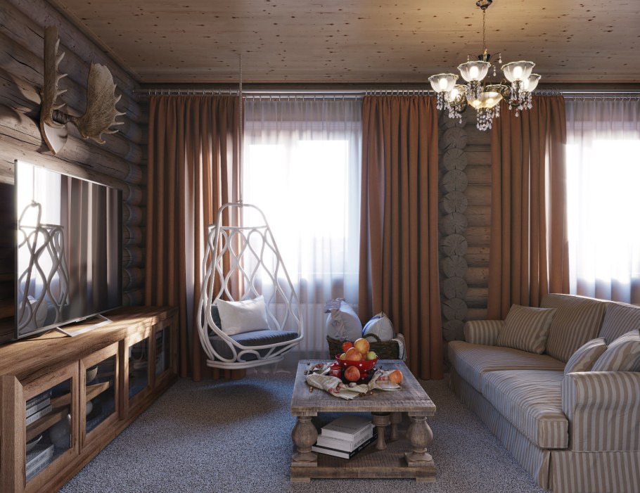 Гостиная на даче