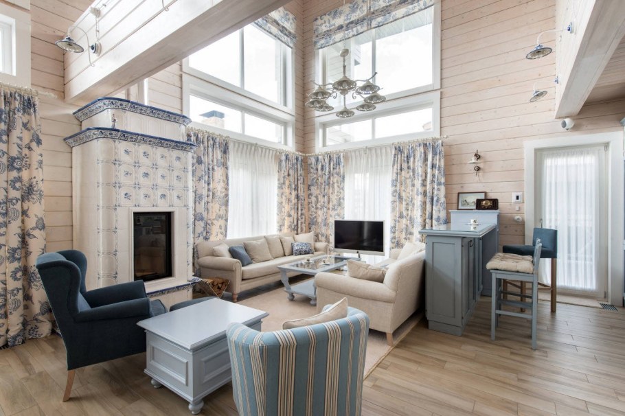 Деревенский стиль в интерьере